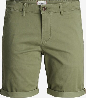 Jack & Jones Plus Chino Pants 'Bowie' in Green: front