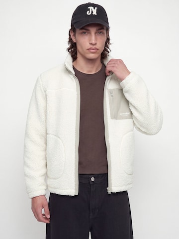 Veste en polaire 'JJESoho' JACK & JONES en blanc