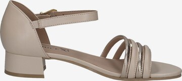 CAPRICE Sandalen met riem in Beige