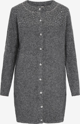 DreiMaster Vintage - Casaco de malha em cinzento: frente