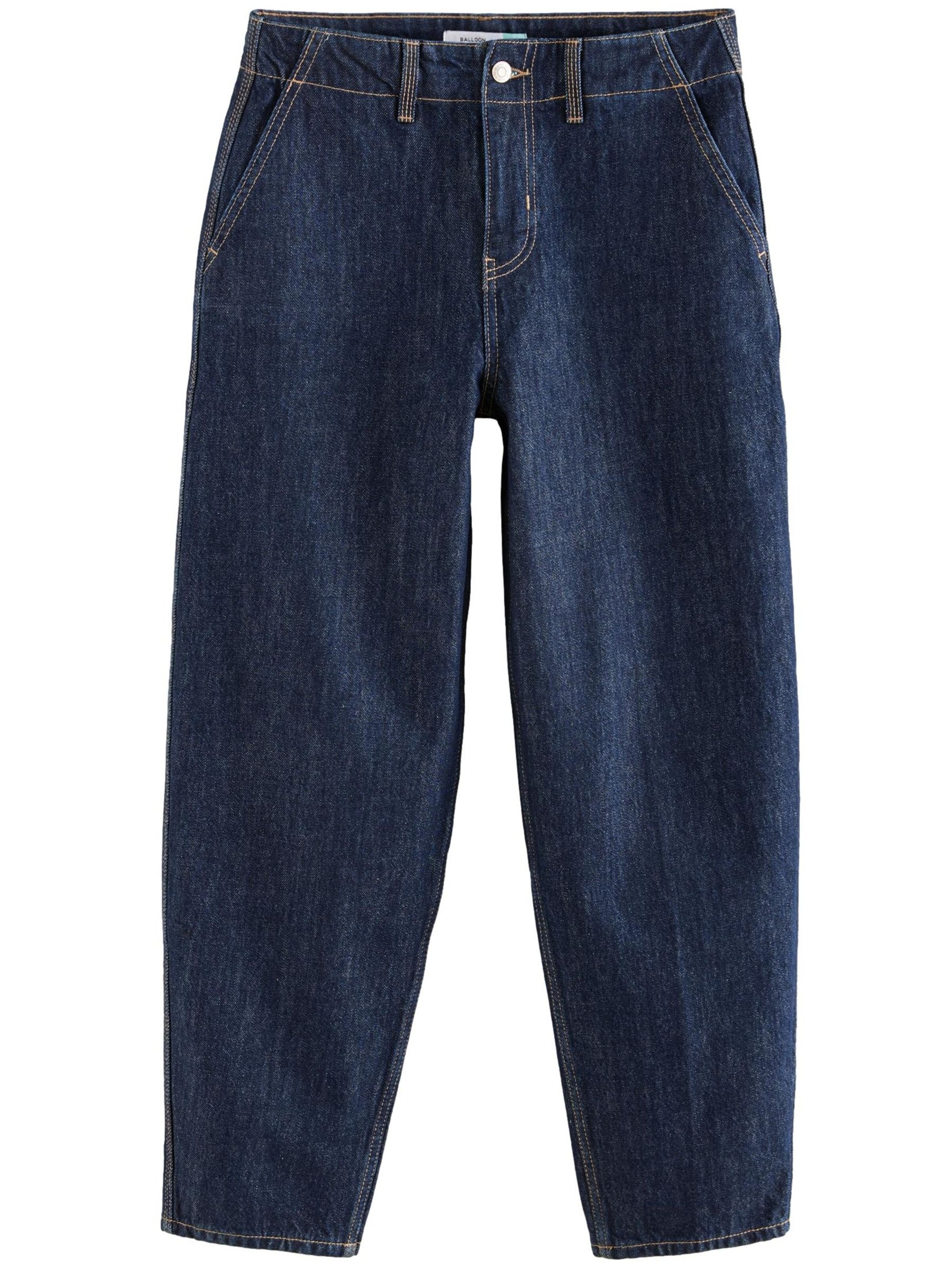 Next Wide leg Jeans in Blue: front