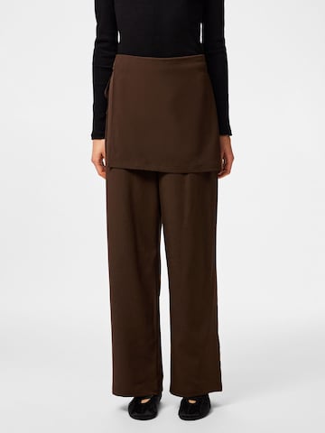 regular Pantaloni 'PCJossa' di PIECES in marrone: frontale