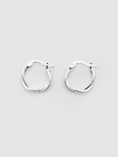 EDITED Boucles d'oreilles 'Ofelia' en argent, Vue avec produit