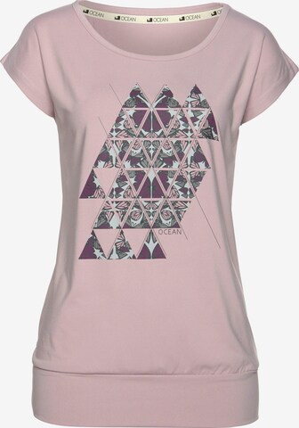 OCEAN SPORTSWEAR Performance Shirt in Pink