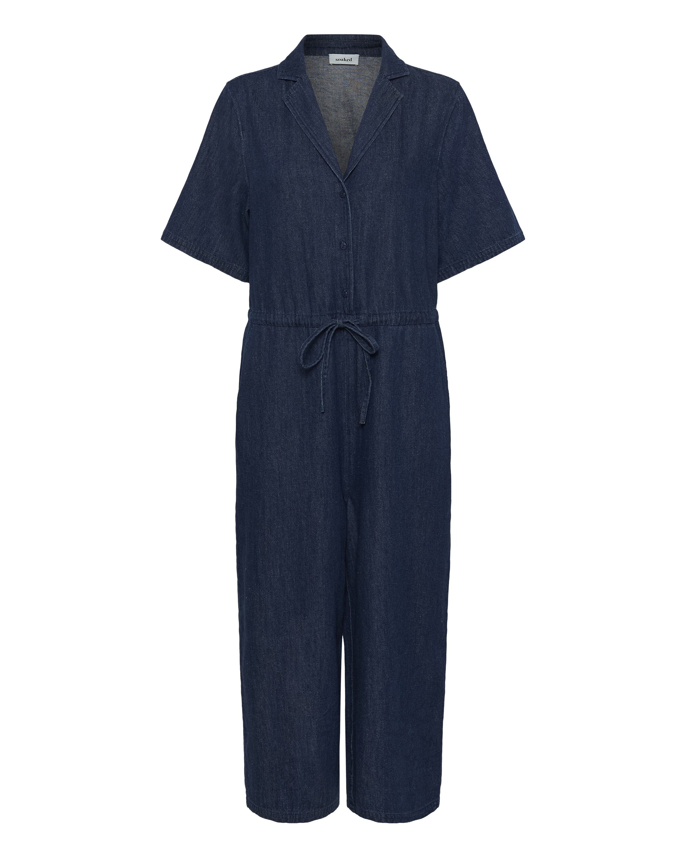 SOAKED IN LUXURY Jumpsuit 'SLChaman' in Blau: Vorderseite