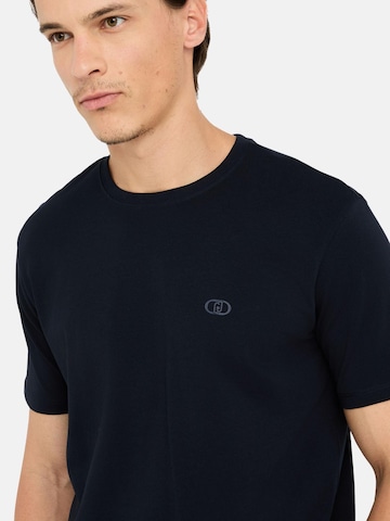 T-Shirt 'LIU JO UOMO T-SHIRT BASICCONTRA T-SHIRT' Liu Jo en bleu