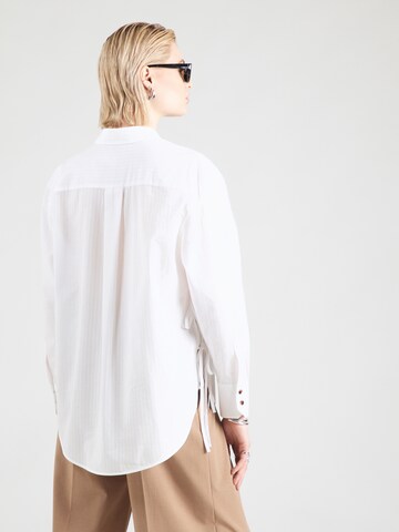 HUGO Bluza 'Erigeron' | bela barva