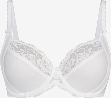 TEYLI Minimiser Bra 'Amelia' in White: front