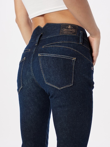 Herrlicher Bootcut Jeans 'Pearl' in Blauw