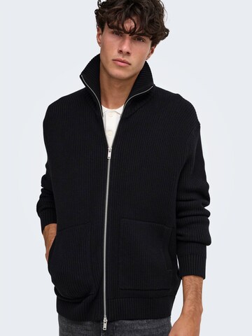 Vestes en maille 'ONSSTAY' Only & Sons en noir
