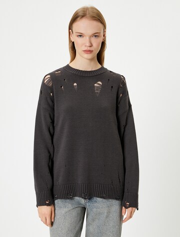 Koton Sweater in Grey: front
