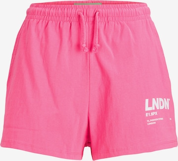 JJXX Regular Pants 'Bali' in Pink: front