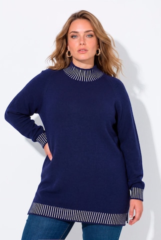MIAMODA Sweater in Blue: front