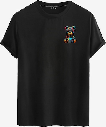 RMK Shirt in Schwarz: Vorderseite