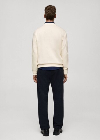 MANGO MAN Sweatshirt in Beige
