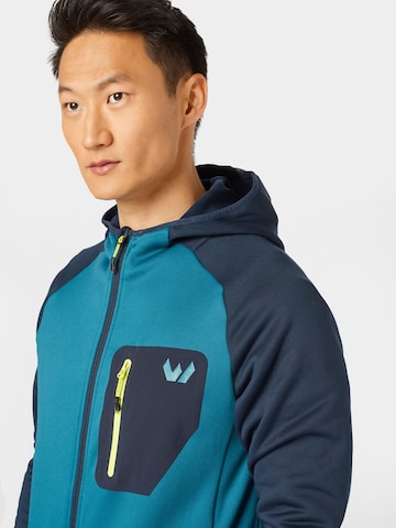 Whistler Athletic Fleece Jacket 'Salen' in Blue