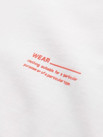Ombre Shirt in Wit