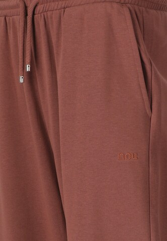 NOU Loose fit Workout Pants 'Vacay' in Brown