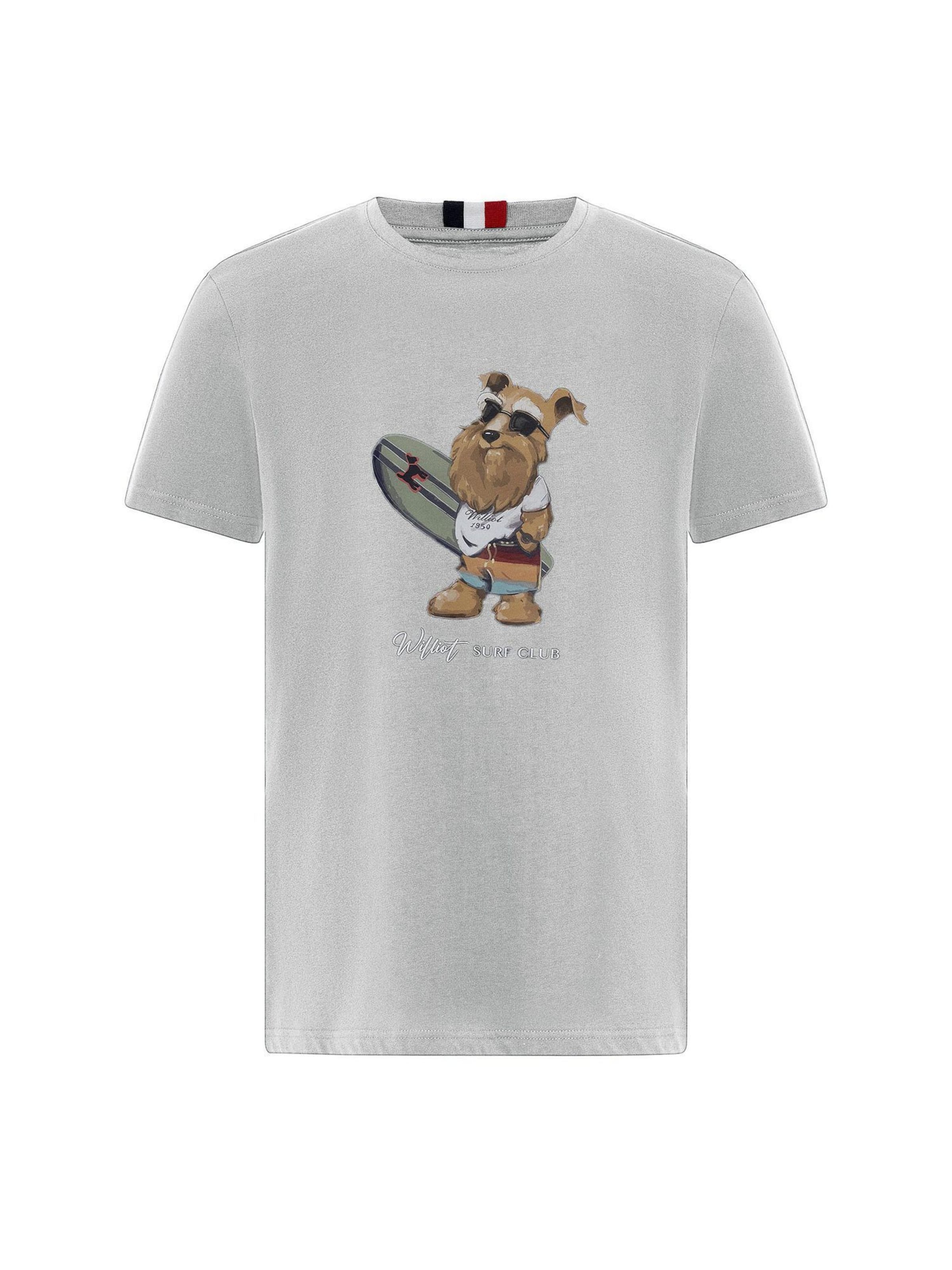 Williot Tričko – šedá: přední strana