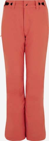 PROTEST Workout Pants 'CARMACKS' in Red: front