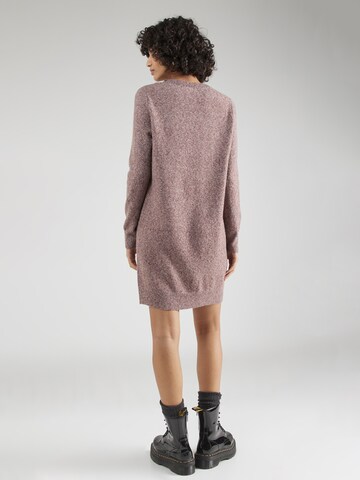 VERO MODA Knitted dress 'DOFFY' in Brown