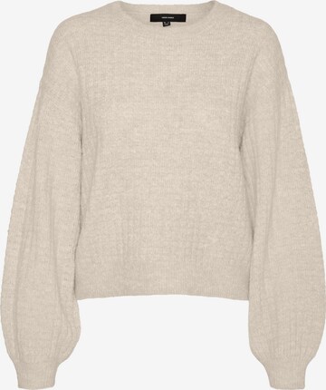 Pull-over 'Elisa' VERO MODA en beige : devant