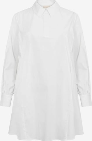 Chemisier 'Saga' Wasabi Concept en blanc : devant