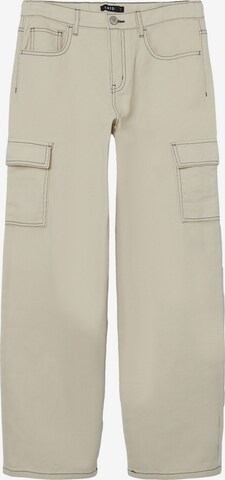 NAME IT Wide leg Jeans in Beige: voorkant