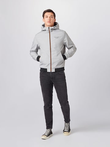 JACK & JONES Between-Season Jacket 'Seam' in Grey