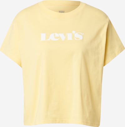 LEVI'S T-Shirt in gelb / weiß, Produktansicht