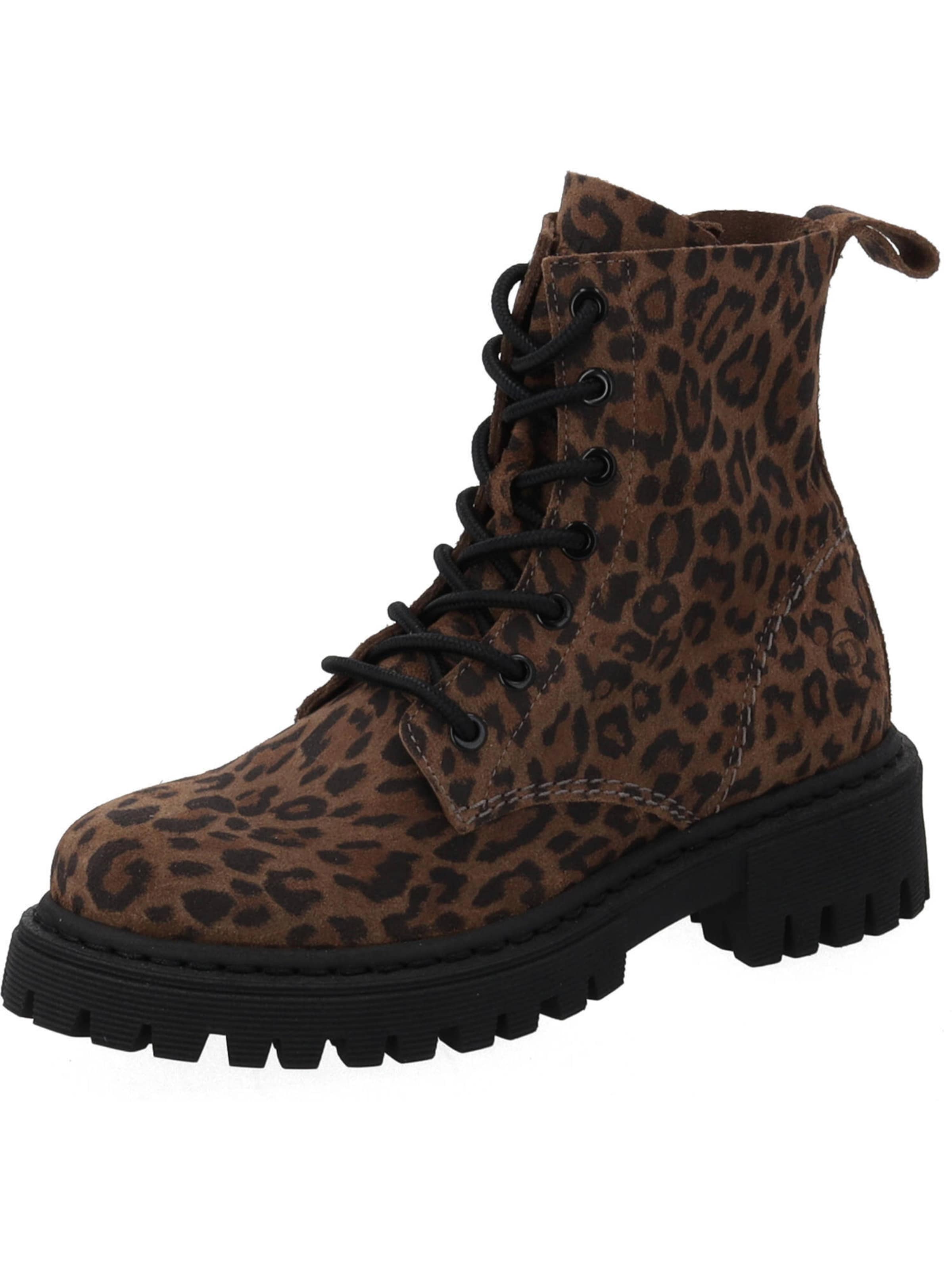 Palado Ниски ботуши с връзки 'Pheara' в кафяво: отпред