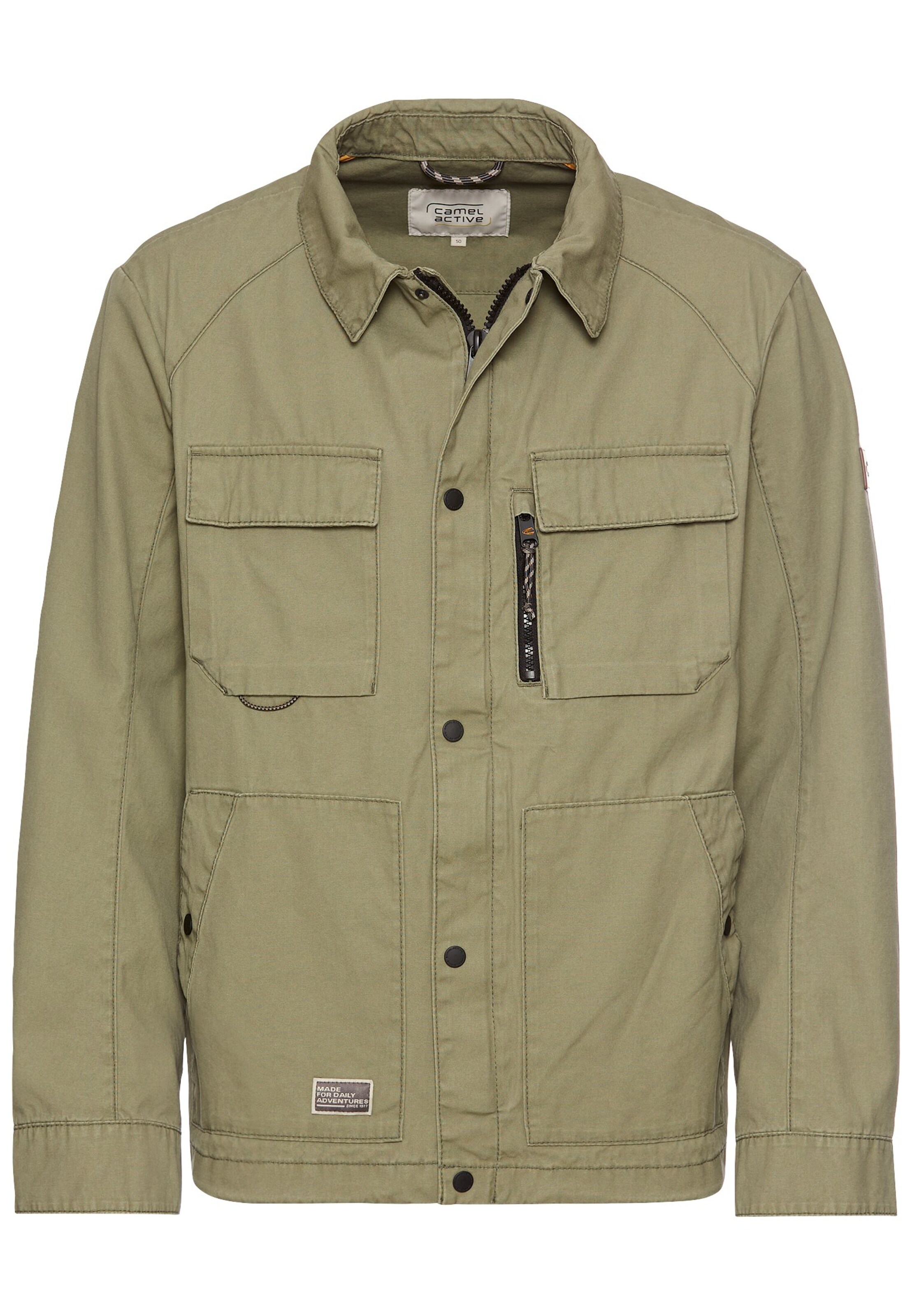 Veste mi-saison CAMEL ACTIVE en vert : devant