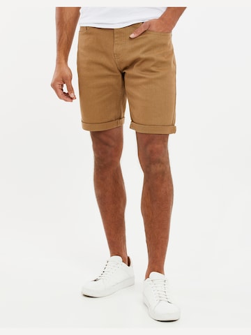Threadbare Regular Shorts 'Sanky' in Braun: predná strana