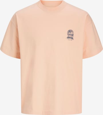 oranžinė JACK & JONES Marškinėliai 'JORMAINE': priekis