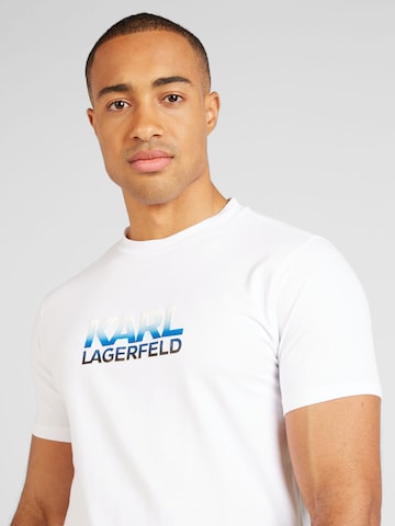 T-Shirt Karl Lagerfeld en blanc