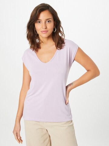 PIECES Shirt 'Kamala' in Purple: front