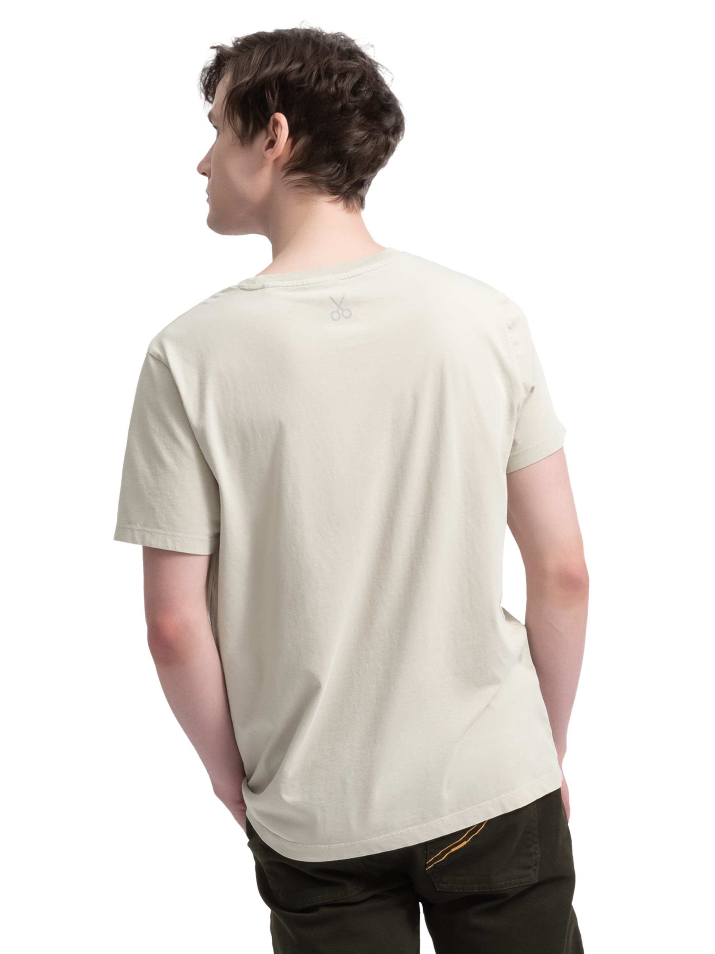 Kaft Shirt 'Uilboek' in Beige