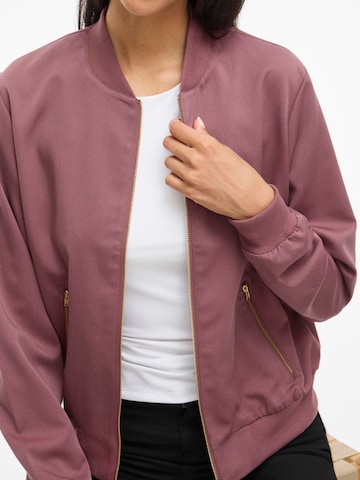 VILA Klederdrachtjas 'Bomberjacke' in Lila