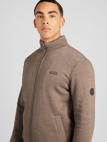 Ragwear Sweatjacke 'Trayne' in Braun