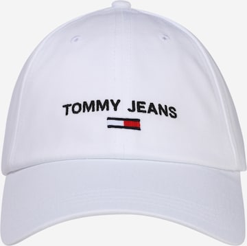 Tommy Jeans Czapka z daszkiem w kolorze biały