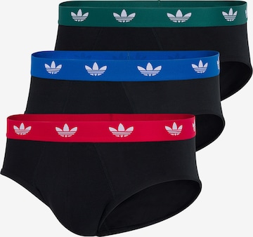 ADIDAS ORIGINALS Slip ' Comfort Flex ' in Black: front