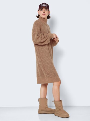 Noisy may Knitted dress 'ROBINA' in Brown