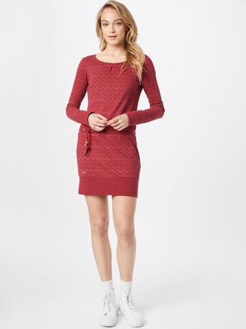 Ragwear Jurk 'ALEXA' in Rood: voorkant