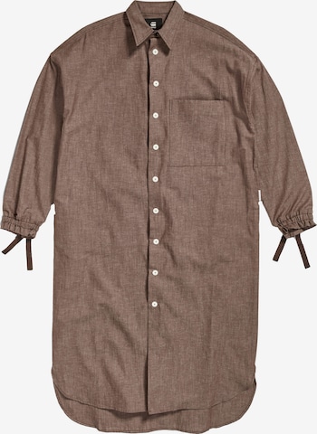 G-Star RAW Skjortklänning i brun: framsida