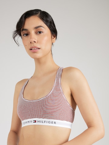 Tommy Hilfiger Underwear Korzetová Podprsenka – hnědá: přední strana