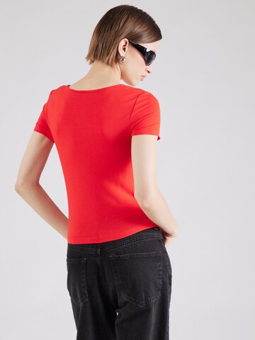 WEEKDAY T-Shirt in Rot
