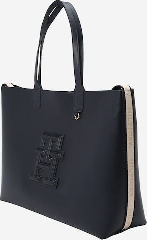 TOMMY HILFIGER Shopper 'Iconic' in Blauw: voorkant