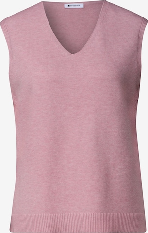 STREET ONE Sweater in Pink: front