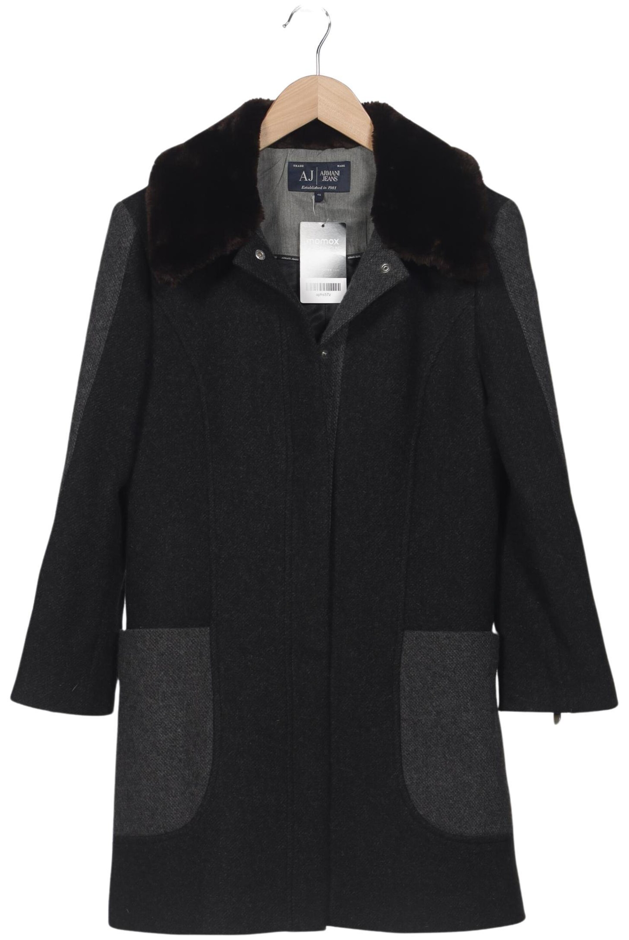 Armani Jeans Jacket & Coat in L in Grey: front