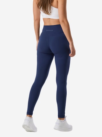 SWEDEMOUNT Skinny Sporthose 'Core'‌‌‌‌‌ in Blau